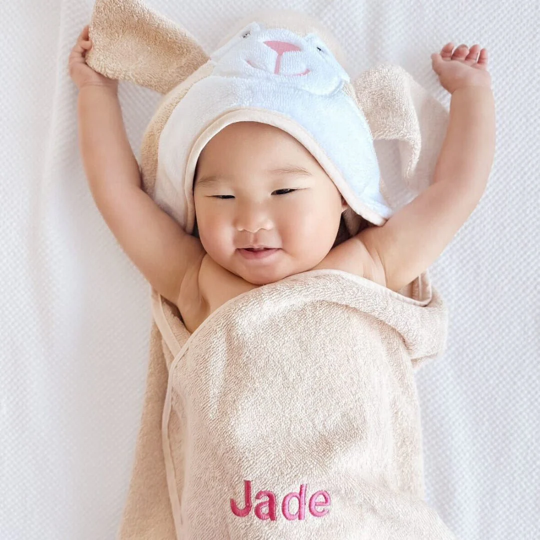 Hooded Towel - Clover The Bunny - Image 3