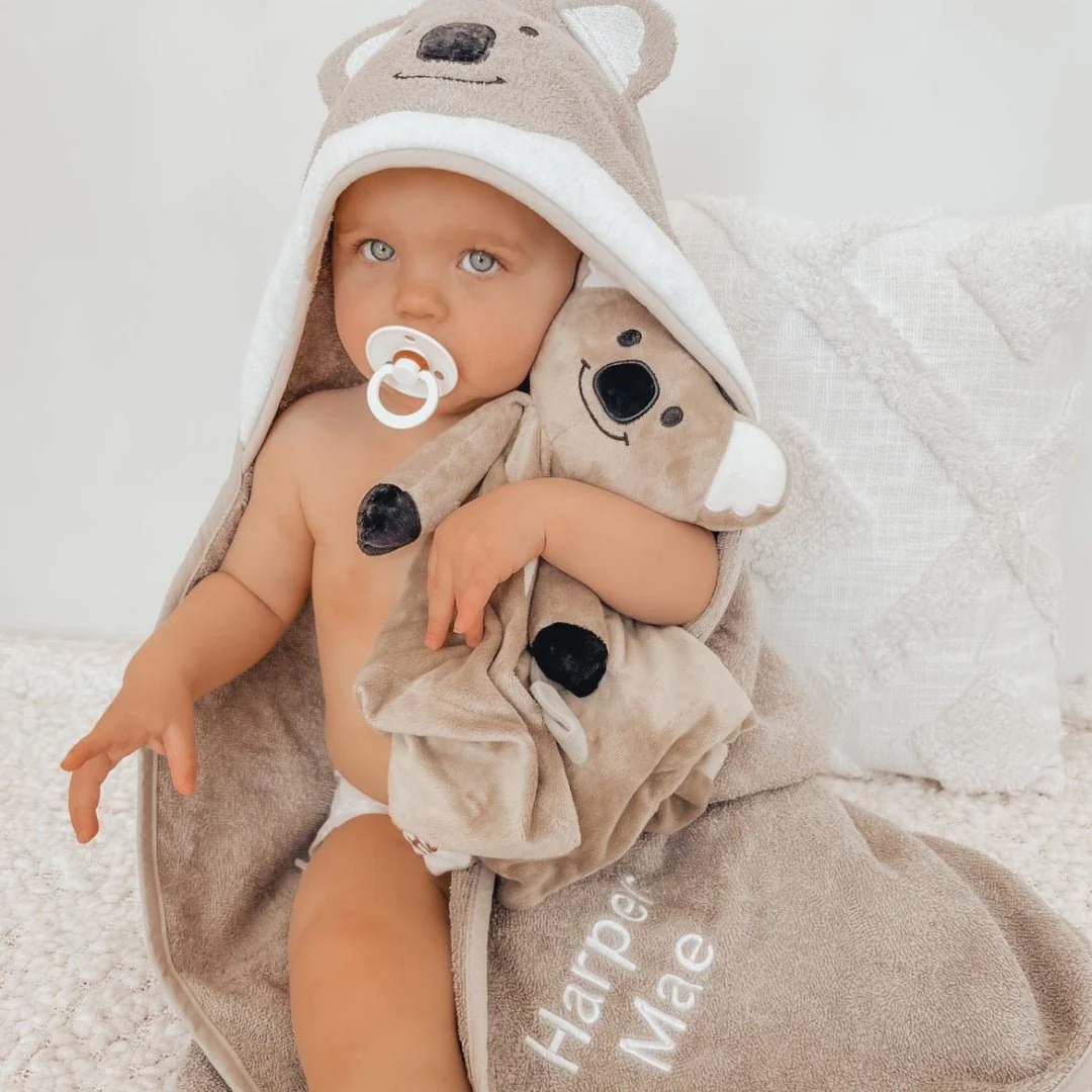 Hooded Towel - Kirra The Koala - Image 3